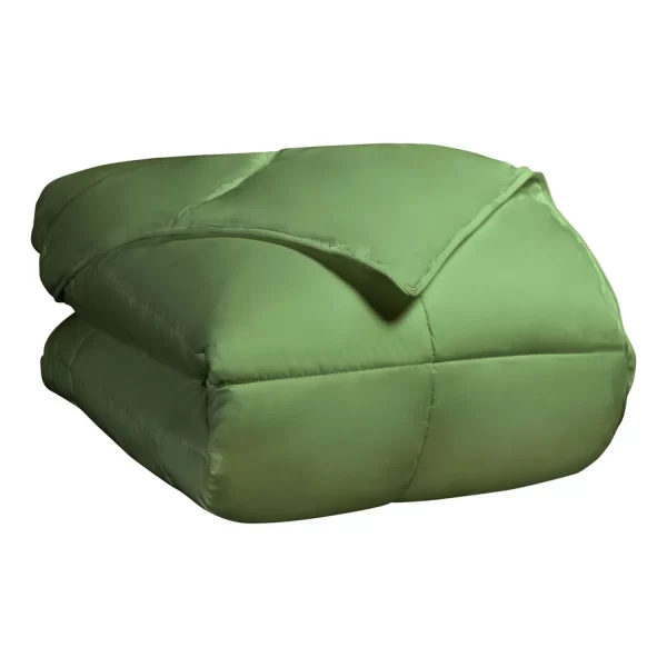 Hypoallergenic Down Alternative Comforter Duvet Blanket Terrace Green