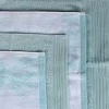 Marble Effect Towel Set 500 Gsm Cotton Towels Teal