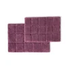 Non Slip Bath Mat Set Of 2 Plum