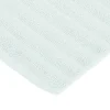 Ribbed Bath Mat Set Of 2 Aqua Marine