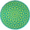 60 Inch Round Beach Towels Cotton Woven Mandala Molinillo