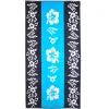 Hibiscus Oversized Beach Towel 450 Gsm Long Staple Cotton