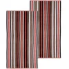 Rope Striped Oversized Beach Towels Set 550 Gsm Cotton Emberglow