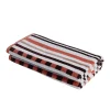 Textured Stitch Stripes Oversized Beach Towel Set 550 Gsm Cotton Emberglow