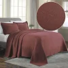 Celtic Circles Bedspread Set Burgundy