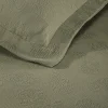 Cotton Paisley Bedspread Set Sage Green