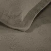 Cotton Paisley Bedspread Set Taupe