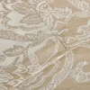 Floral Damask Curtains Set Jacquard Curtain Panels Linen