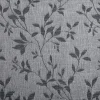 Floral Semi Sheer Curtains Set Of 2 Jacquard Light Filtering Curtain Panels Grey Charcoal