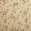 Floral Semi Sheer Curtains Set Of 2 Jacquard Light Filtering Curtain Panels Taupe Chocolate