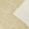 Imperial Trellis Blackout Curtains Set Of 2 Ivory