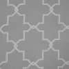 Imperial Trellis Blackout Curtains Set Of 2 Panels Silver