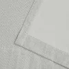 Linen Textured Blackout Curtains Set Of 2 White