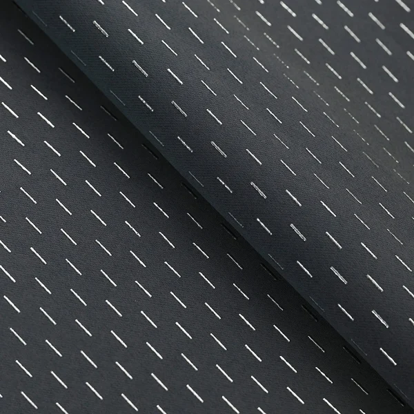 Metallic Shimmer Blackout Curtains Set Of 2 Grey