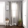 Metallic Waterfall Curtains Set Of 2 Shimmery Jacquard Semi Sheer Curtain Panels Pair Silver