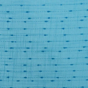 Speckled Sheer Curtains Set See Through Curtain Panels Aqua Blue