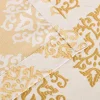 Venetian Damask Curtains Set Of 2 Jacquard Curtain Panels Gold