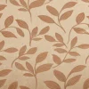 Woven Leaves Blackout Curtains Set Of 2 Bronze