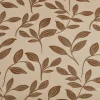 Woven Leaves Blackout Curtains Set Of 2 Espresso