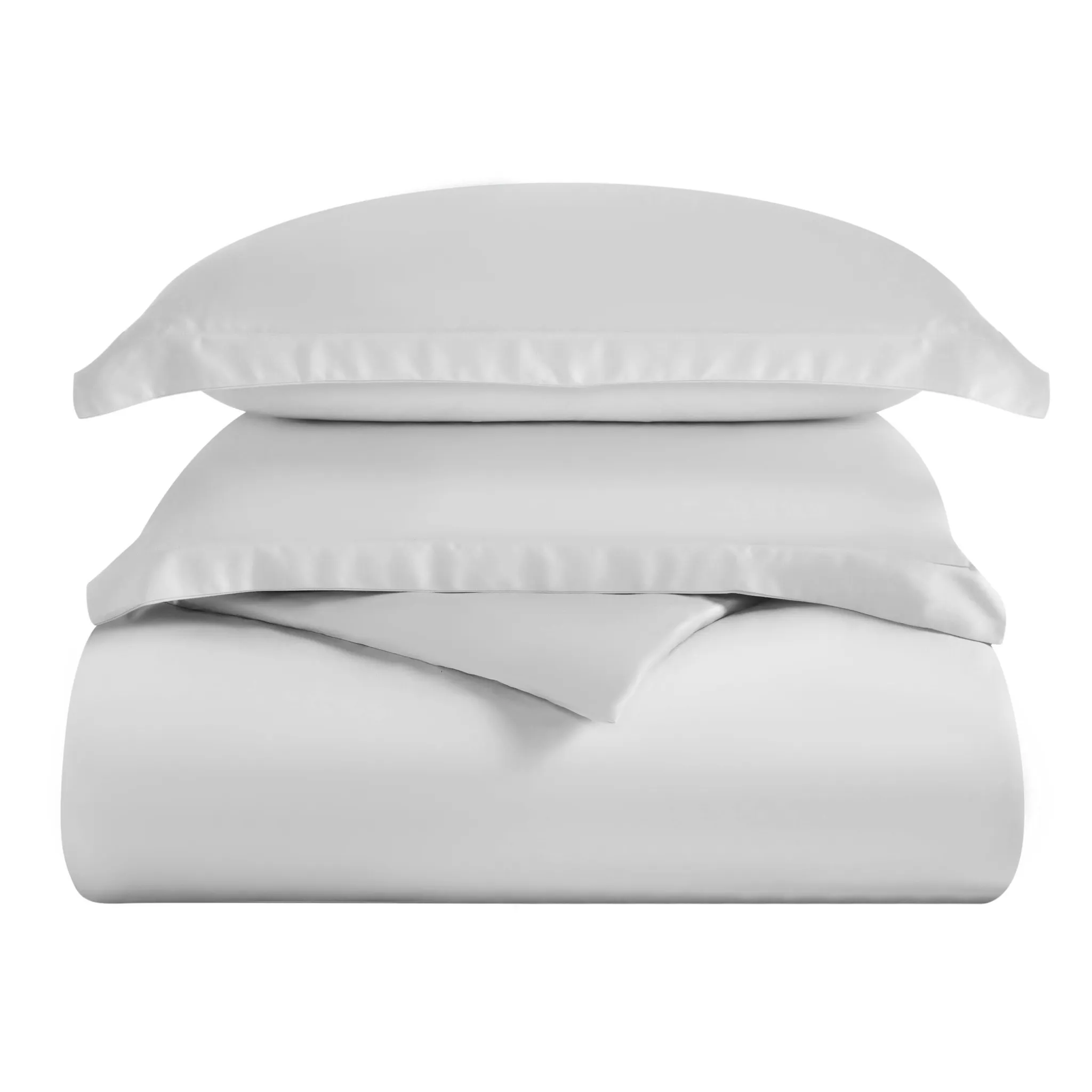 Bamboo Rayon Duvet Cover Set 300 Thread Count Platinum