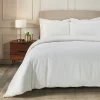 Cotton Flannel Duvet Cover Set Ivory