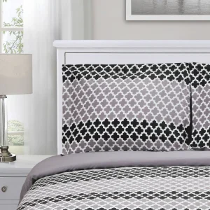 Quatrefoil Duvet Cover And Pillow Shams Set 100 Percent Cotton