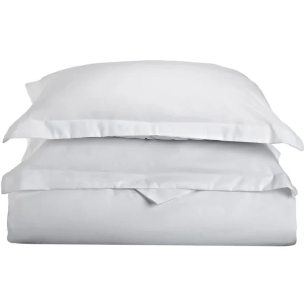 White Duvet Cover Set Microfiber Comforter Covering And Pillowcases