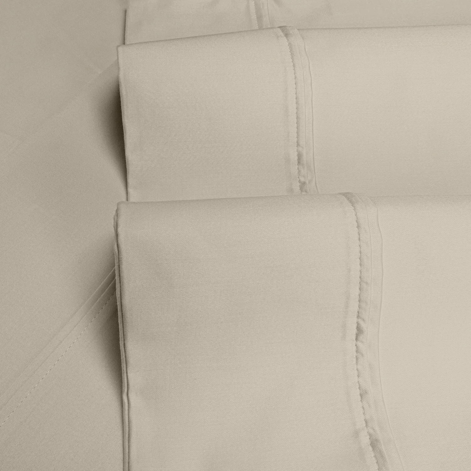 1200 Thread Count Egyptian Cotton Pillowcase Set Platinum