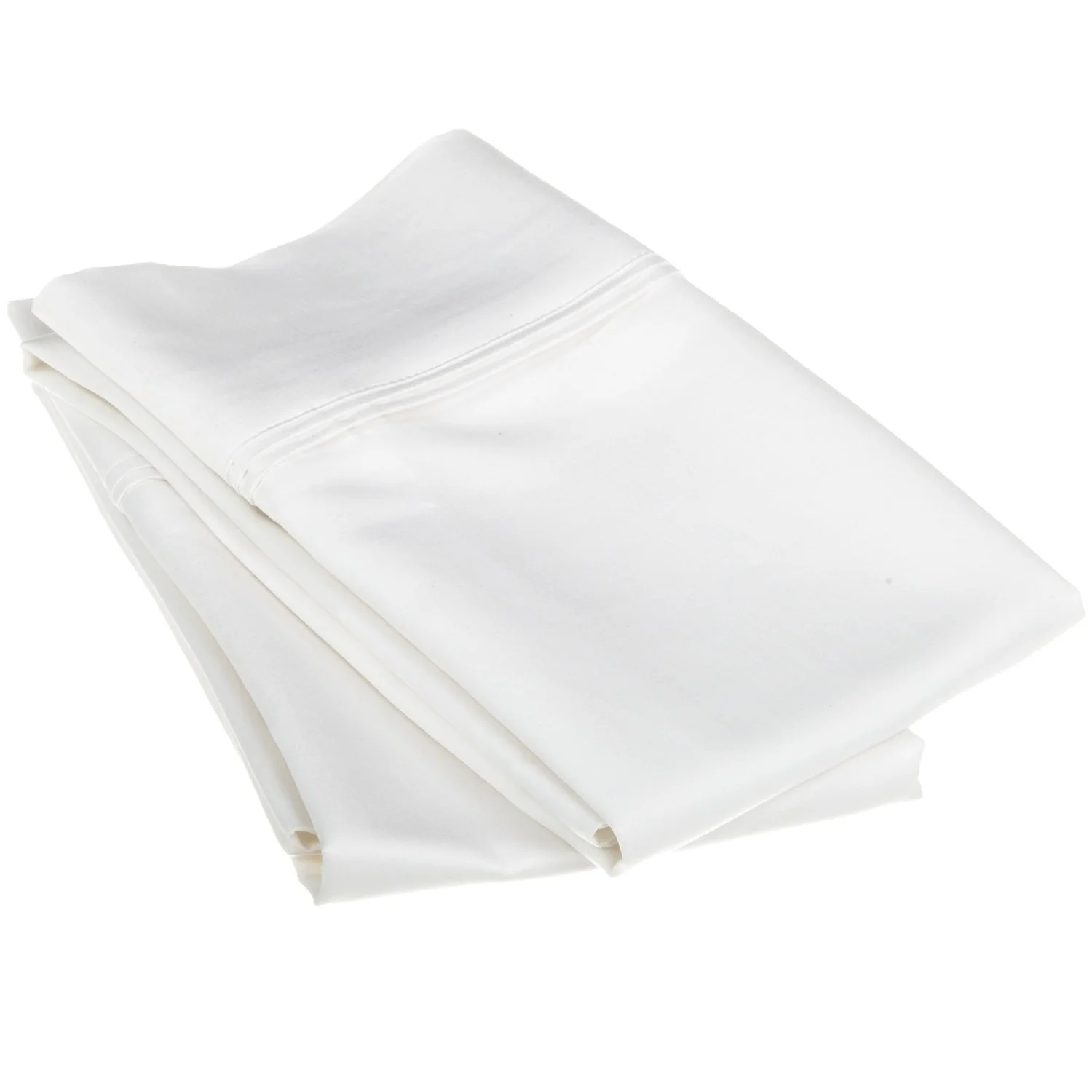 1200 Thread Count Egyptian Cotton Pillowcase Set White