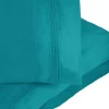650 Thread Count Egyptian Cotton Pillowcases Set Caribbean Blue