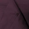 650 Thread Count Egyptian Cotton Pillowcases Set Plum