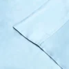 300 Thread Count Bamboo Rayon Pillowcases Set Light Blue