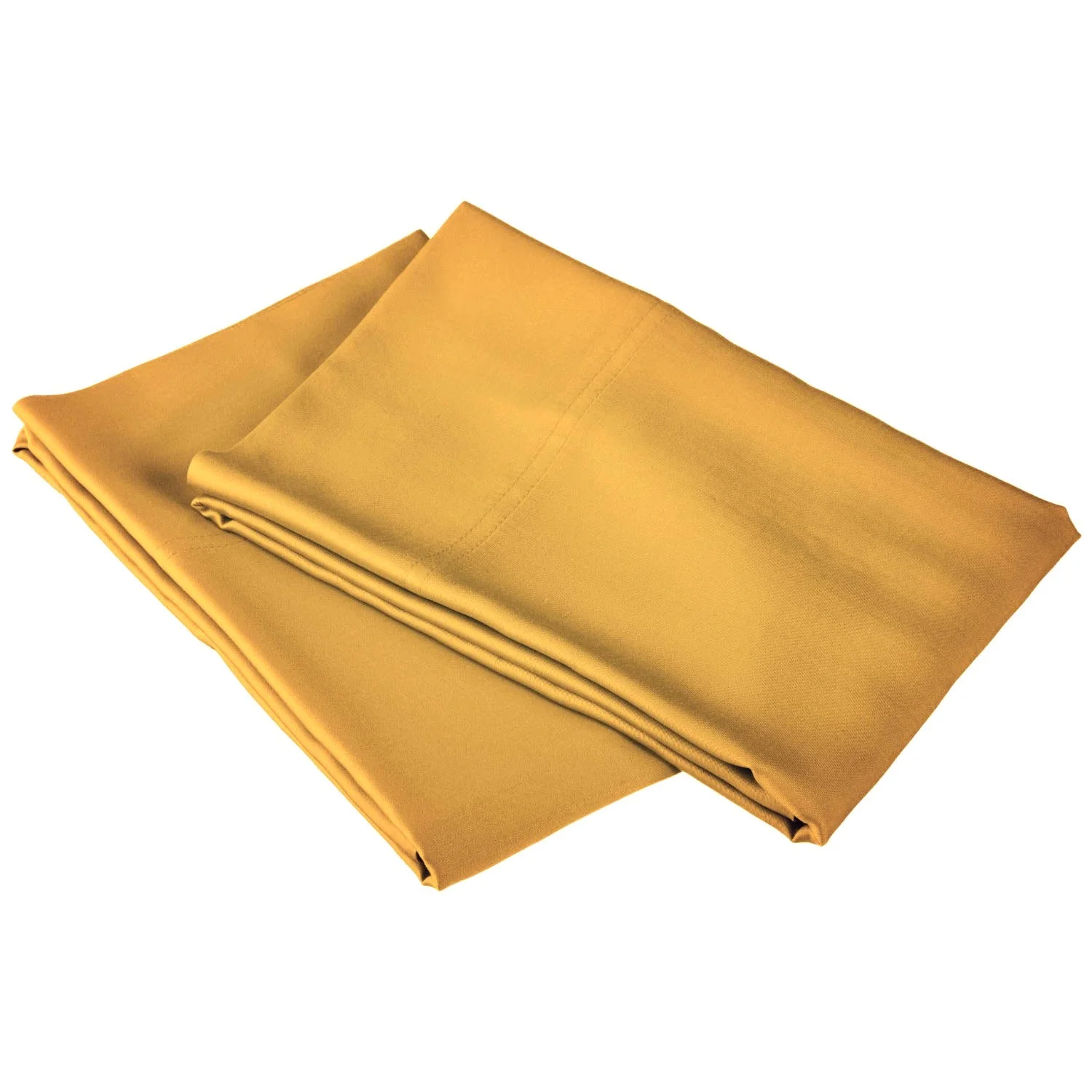 Oversized Bamboo Rayon Pillowcase Set Of 2 Gold