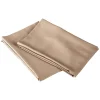 Oversized Bamboo Rayon Pillowcase Set Of 2 Taupe