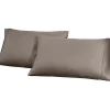 1200 Thread Count Cotton Blend Pillowcase Set Gray