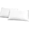 1200 Thread Count Cotton Blend Pillowcase Set White