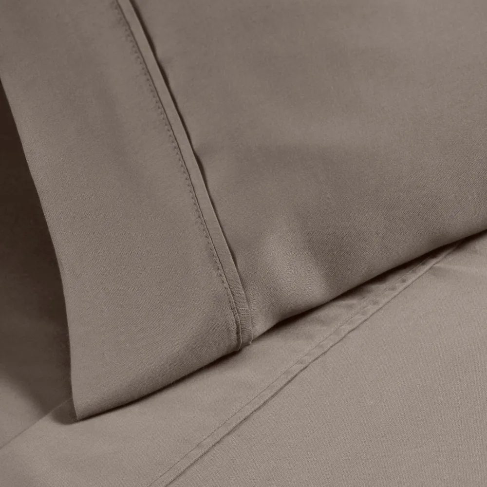 1200 Thread Count Cotton Rich Pillowcase Set Gray