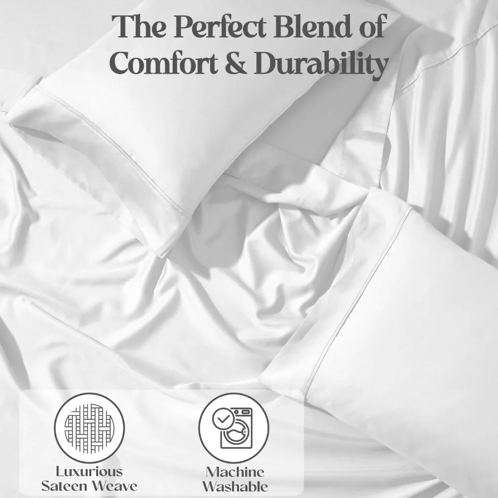 1200 Thread Count Cotton Rich Pillowcase Set