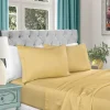 1000 Thread Count Egyptian Cotton Bed Sheets Set Gold