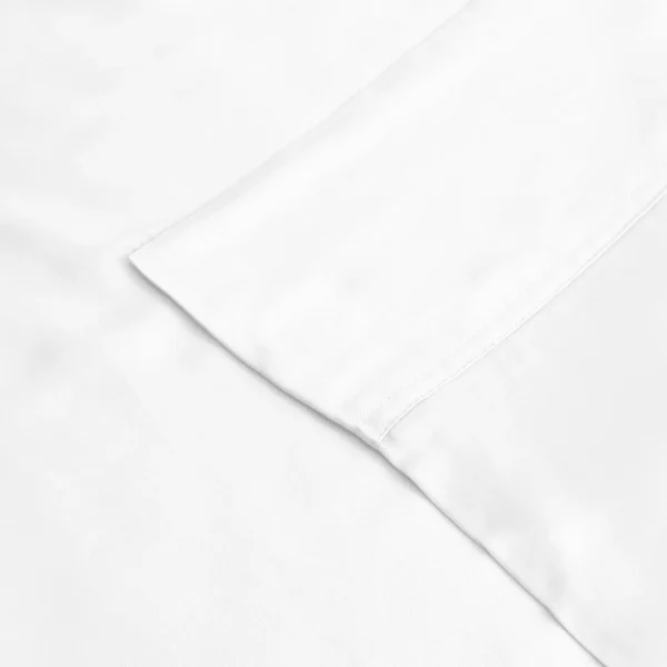 300 Thread Count Bamboo Rayon Pillowcases Set White