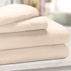 650 Thread Count Egyptian Cotton Bed Sheet Set Ivory