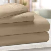 650 Thread Count Egyptian Cotton Bed Sheet Set Taupe