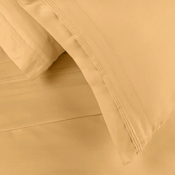 650 Thread Count Egyptian Cotton Sheets Gold