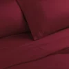 700 Tc Egyptian Cotton Sheet Set Burgundy