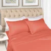 700 Threadcount Egyptian Cotton Sheet Set Coral