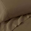 1200 Thread Count Cotton Microfiber Sheet Set Bnb Sheets Taupe