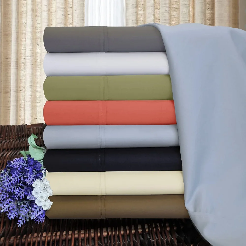 1200 Thread Count Cotton Microfiber Sheet Set