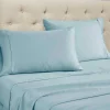 1500 Thread Count Cotton Blend Sheet Set Light Blue