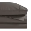 1500 Thread Count Cotton Blend Sheets Pillowcases Charcoal