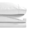1500 Thread Count Cotton Blend Sheets Pillowcases White